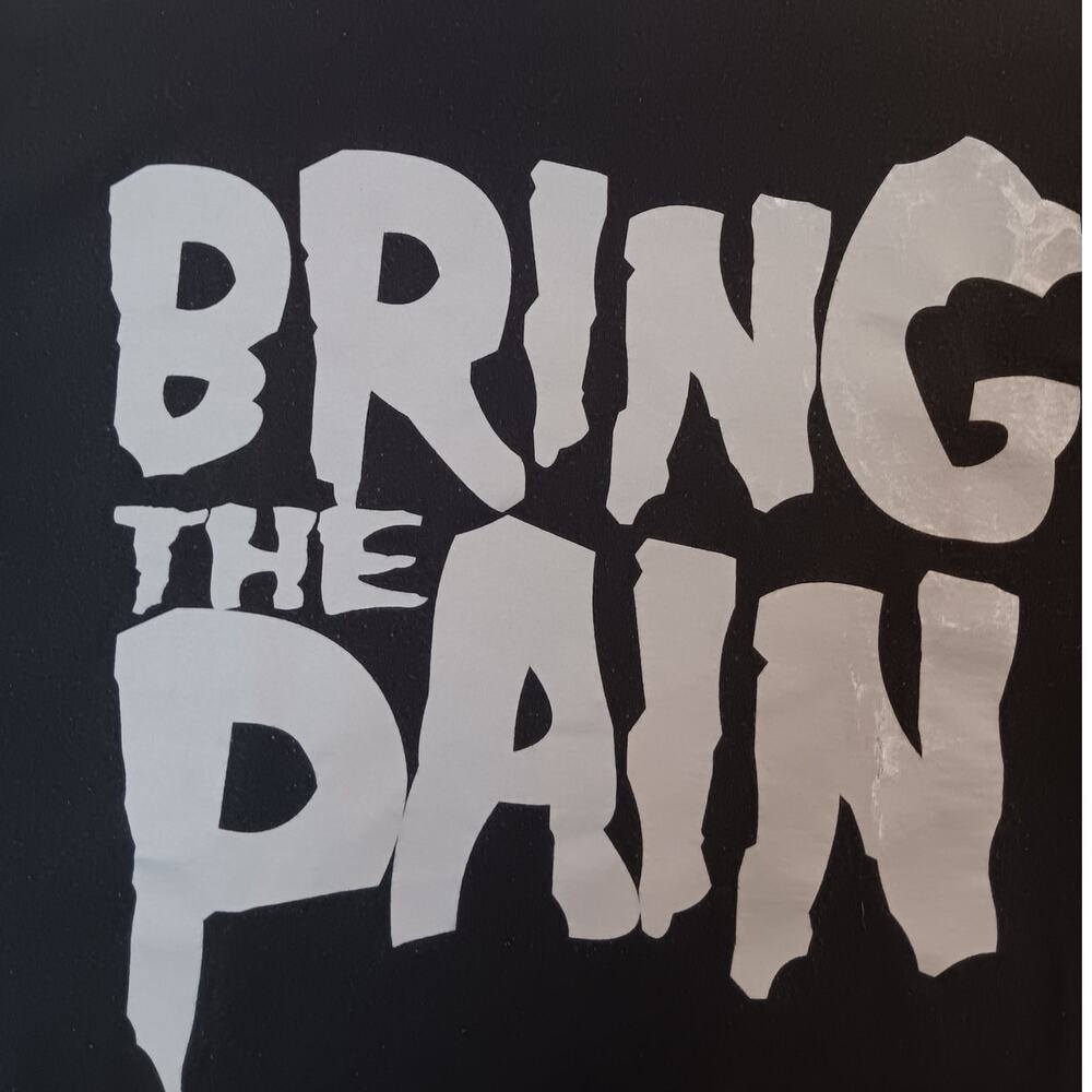 Famous Stars & Straps Tee L Black Bring The Pain Front Back - Picture 12 of 16